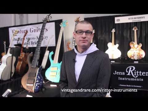 Jens Ritter Instruments / NAMM 2011 / Vintage&RareTV