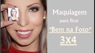 Maquiagem para fotos 3x4