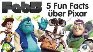 5 Fun Facts über Pixar - Fab5