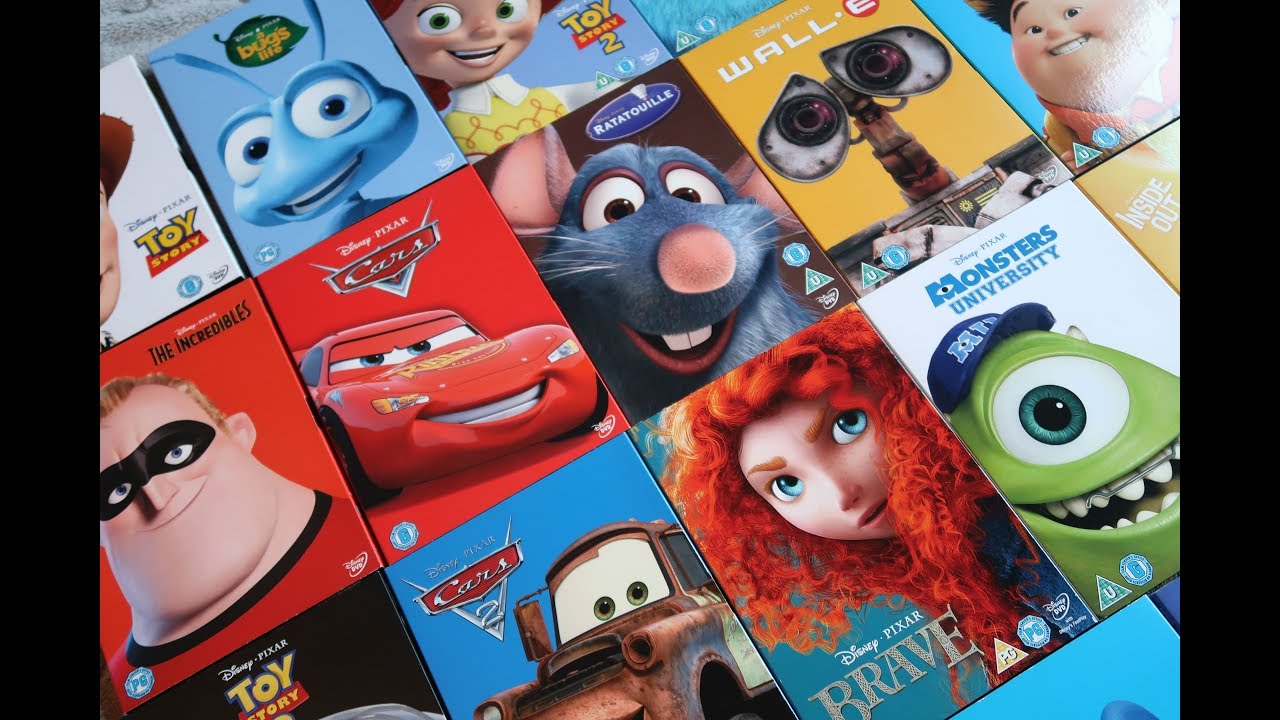 My Pixar DVD's.