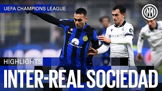 ALL SQUARED IN SAN SIRO 🤝? | INTER 0-0 REAL SOCIEDAD | HIGHLIGHTS | UEFA CHAMPIONS LEAGUE 23/24⚽⚫🔵??