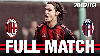 Pirlo - Seedorf - Inzaghi for the win | AC Milan v Bologna | Full Match