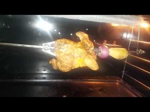 Homemade Rotateserie Chicken Montage