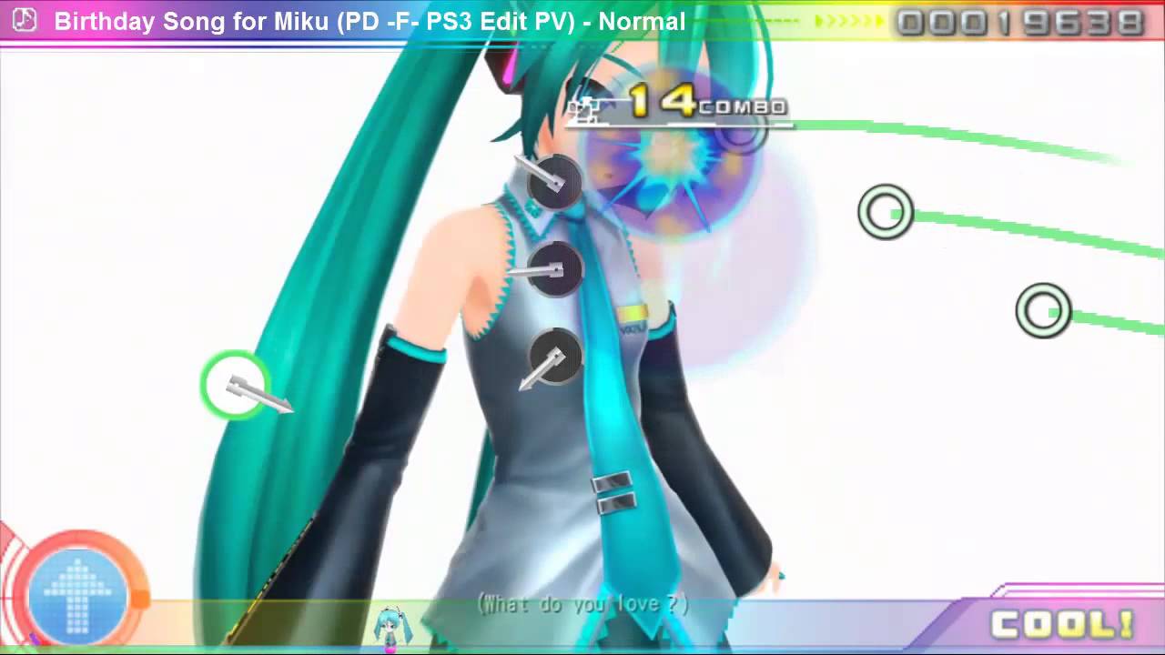 Hatsune Miku Project Diva PC Birthday Song for Miku [6th Aniversary ...