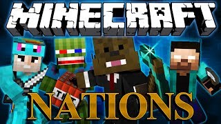 EPIC RUSH Warring Nations MInigame w/ Bashur, NoahCraftFTW, and BillWarlow