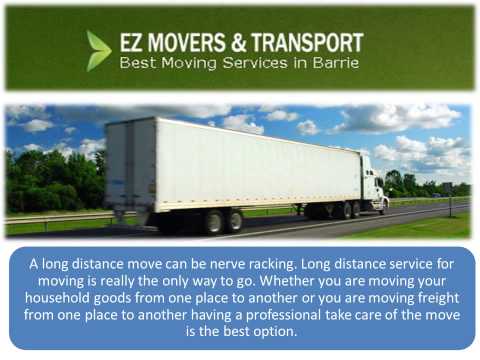 EZ Movers and Transport