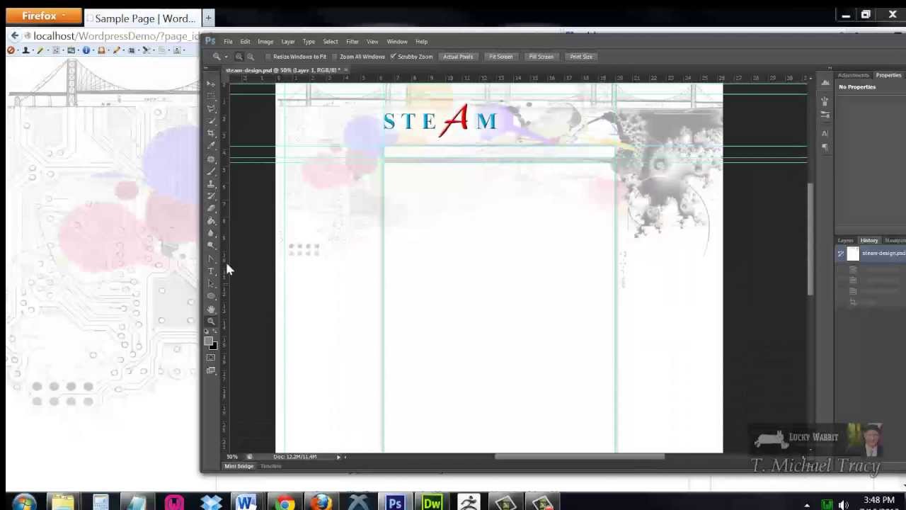 Thesis theme custom footer