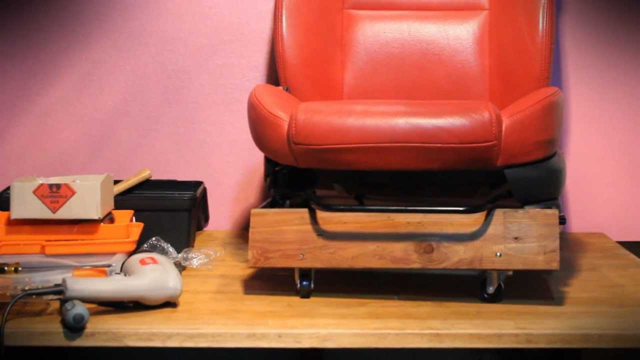 Making a chair out of a Car Seat YouTube