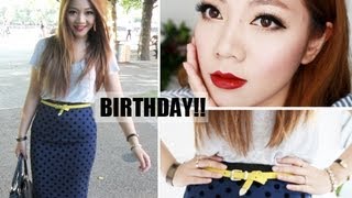 My Birthday Makeup, Hair & Outfit!!!