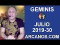 Video Horscopo Semanal GMINIS  del 21 al 27 Julio 2019 (Semana 2019-30) (Lectura del Tarot)