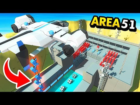 NEW SECRETLY Dropping Units Into AREA 51 RAID (Funny Ancient Warfare 3 Gameplay)