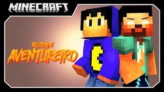 Minecraft: Rezende Aventureiro #4 ARANHA RAINHA!!!!!