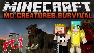 Minecraft - King & Queen Mo Creatures Surival Ep. 7