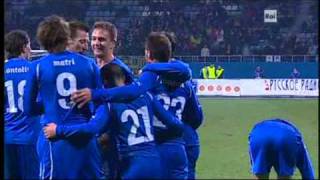 ALESSANDRO MATRI GOL in Ucraina-Italia 0-2 (29/3/2011) con Riccardo Cucchi & Francesco Repice