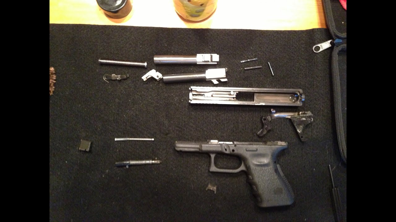 How to Break Down a Glock 23 Total Disassembly YouTube