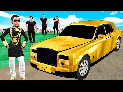 गोल्डन कार Gold Car Comedy Video हिंदी कहानिया Hindi Kahaniya - Hindi Funny Short Stories