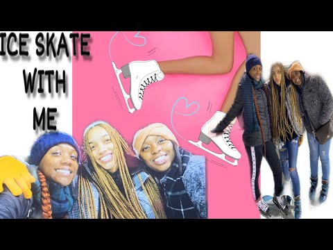 COME TO THE ICE SKATING RINK WITH ME!! ( Our first time skating)