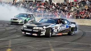 Raw Footage: D1NZ Drift Demos - CRC Speedshow 2013