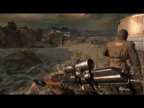 Call of Duty Black Ops - Mission 4 Gameplay Extra Settings