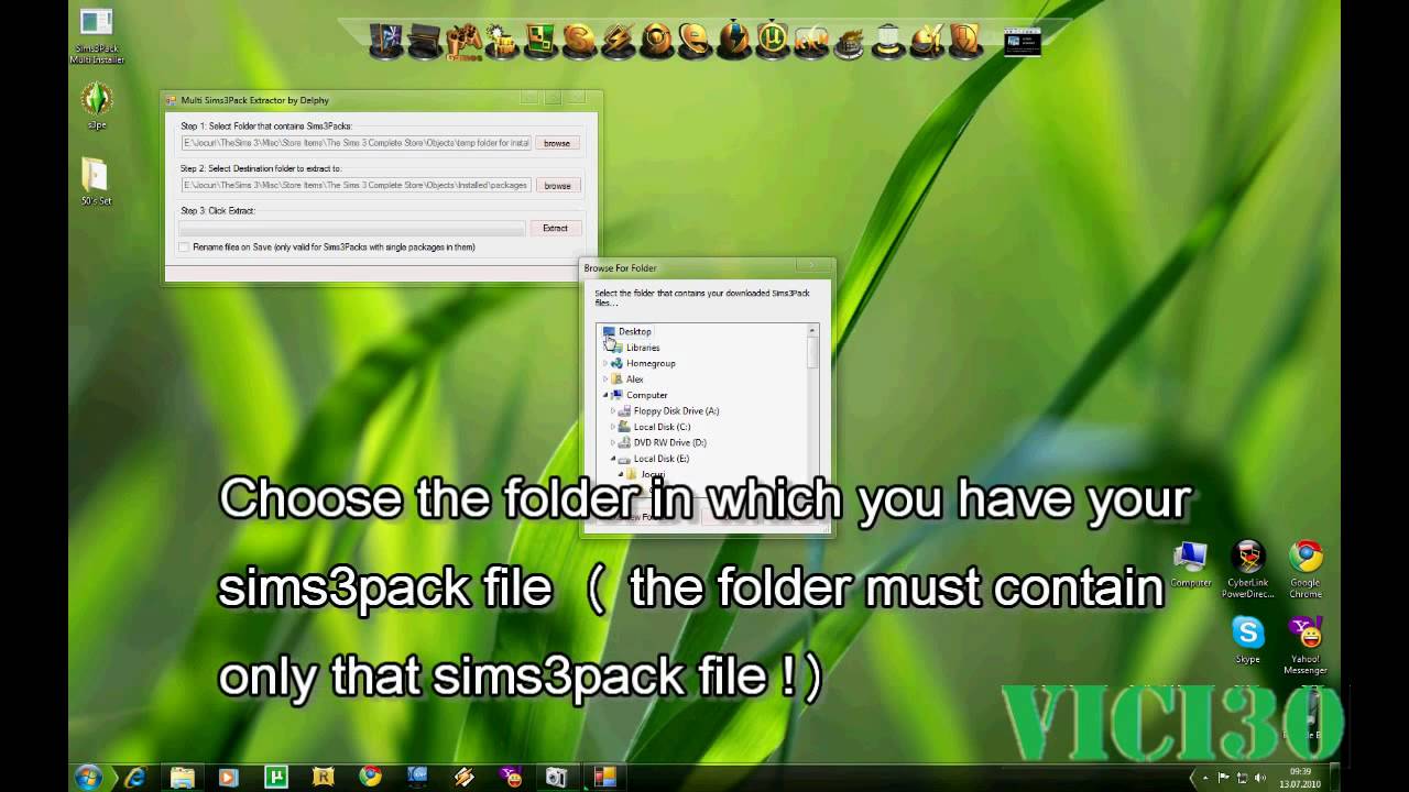 Sims 3 tutorial : convert a sims3pack to a package file - YouTube