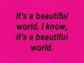 It's A Beautiful World By Jump5