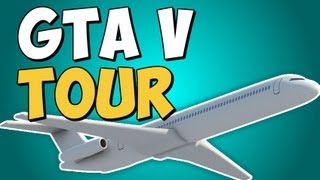 GTA V - Roubando um avião e conhecendo o mapa