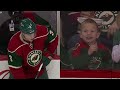 Priceless: Wild's Coyle Makes Young Fans Day