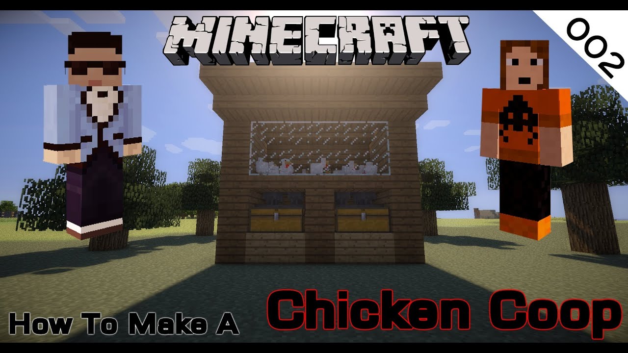 How To Make A Chicken Coop In Minecraft Youtube | chicken ...