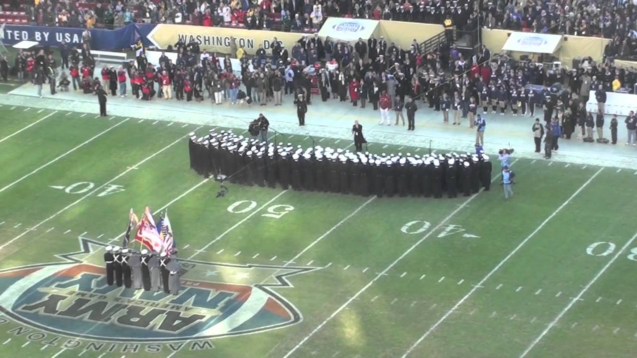 Naval Academy Choir sings the National Anthem YouTube