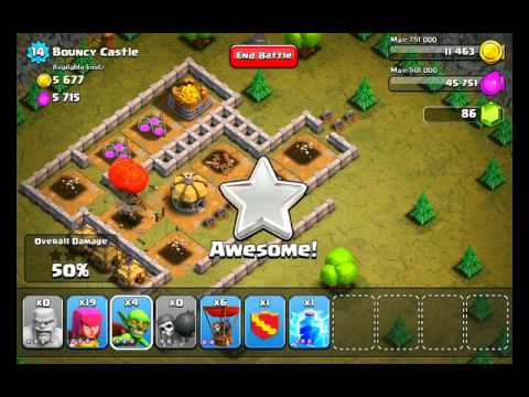 Clash of Clans Clan Castle Levels