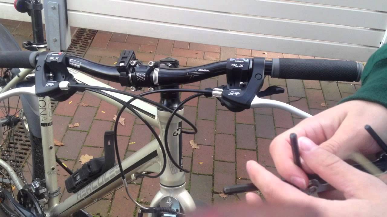 Fahrradlenker wechseln / Lenkerhöhe verstellen YouTube