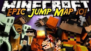 Minecraft: Epic Jump Map Halloween Part 2!