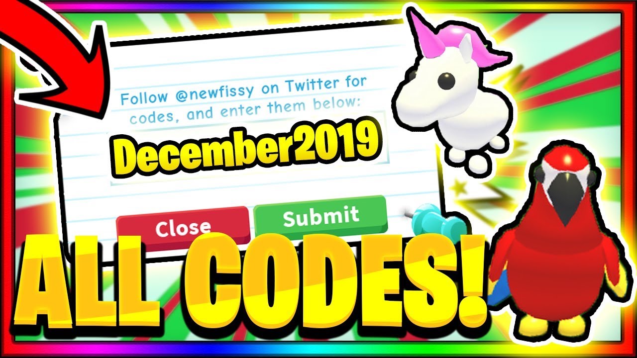 Roblox Codes July 2019 5 Adopt Me