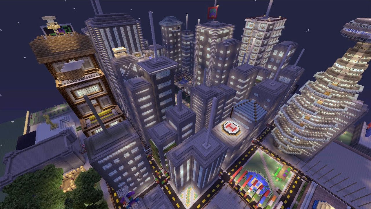 Minecraft Xbox - Galaxy City - World Tour - Part 2 - YouTube