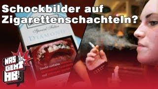 Schockbilder auf Zigarettenschachteln?