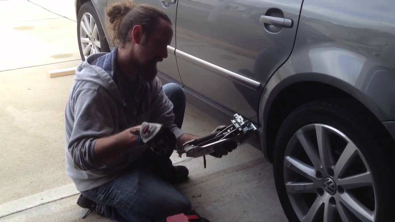 Tips on changing a tire, and using a VW jack YouTube