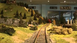 Führerstandsmitfahrt Bergbahn mit Gleiswendel Spur 1 Modellbahn