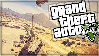 GTA V | Tank Launch Glitch (GTA 5 Online Funny Moments)