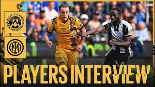 LE INTERVISTE DI FRATTESI E BISSECK | UDINESE 2-3 INTER | PLAYERS INTERVIEW 🎙️⚫🔵??