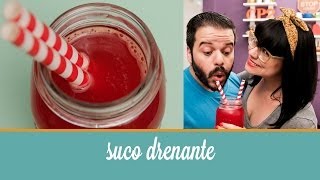 Suco Drenante (ajuda na desintoxicação do organismo e na recuperação de energias) | Cozinha para 2