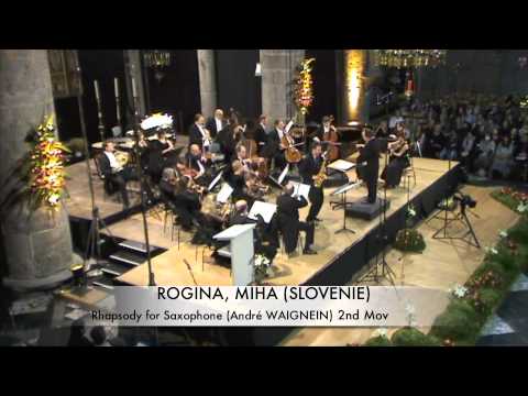 ROGINA, MIHA (SLOVENIE) Rhapsodie for Saxophone part 2