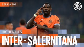 4 GOL + RETE INVIOLATA 🔥🖤💙??? | INTER 4-0 SALERNITANA | HIGHLIGHTS | SERIE A 23/⚫🔵🇮🇹??????