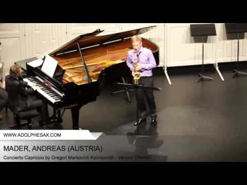 Dinant 2014 - Mader, Andreas - Concerto Capriccio by Gregori Markovich Kalinkovich