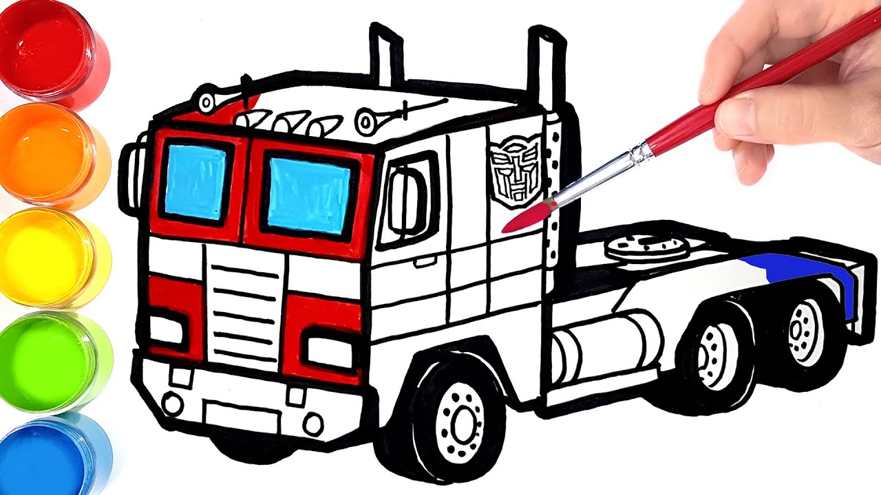 20+ Fantastic Ideas Truck Transformers Drawing Optimus Prime | The