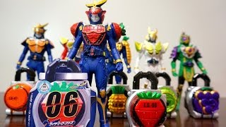 ライダーヒーローシリーズ06 仮面ライダー鎧武 イチゴアームズレビュー / Kamen-Rider Gaimu Rider Hero Series 06 Review