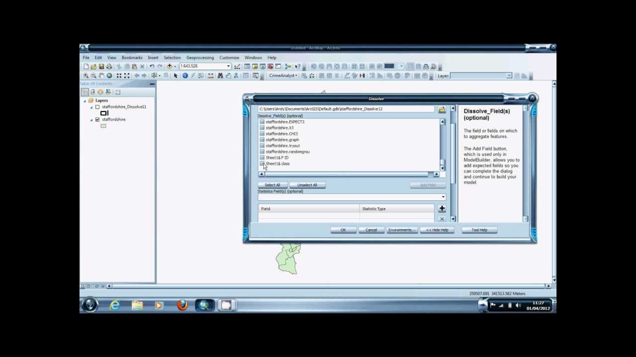 Arcgis Quick Tutorial | arcgis 10 tutorial dissolve youtube Arcgis Quick Tutorial | arcgis 10 tutorial dissolve youtube