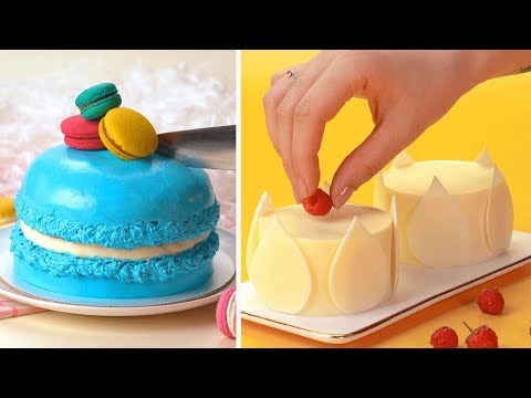 How To Make Cake Decorating | Satisfying Rainbow Cake Compilation | DIY Cake Hacks | Tasty Plus Cake
