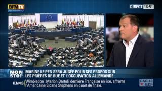 Réaction de Louis Aliot FN après la levée d'immunité parlementaire de Marine Le Pen