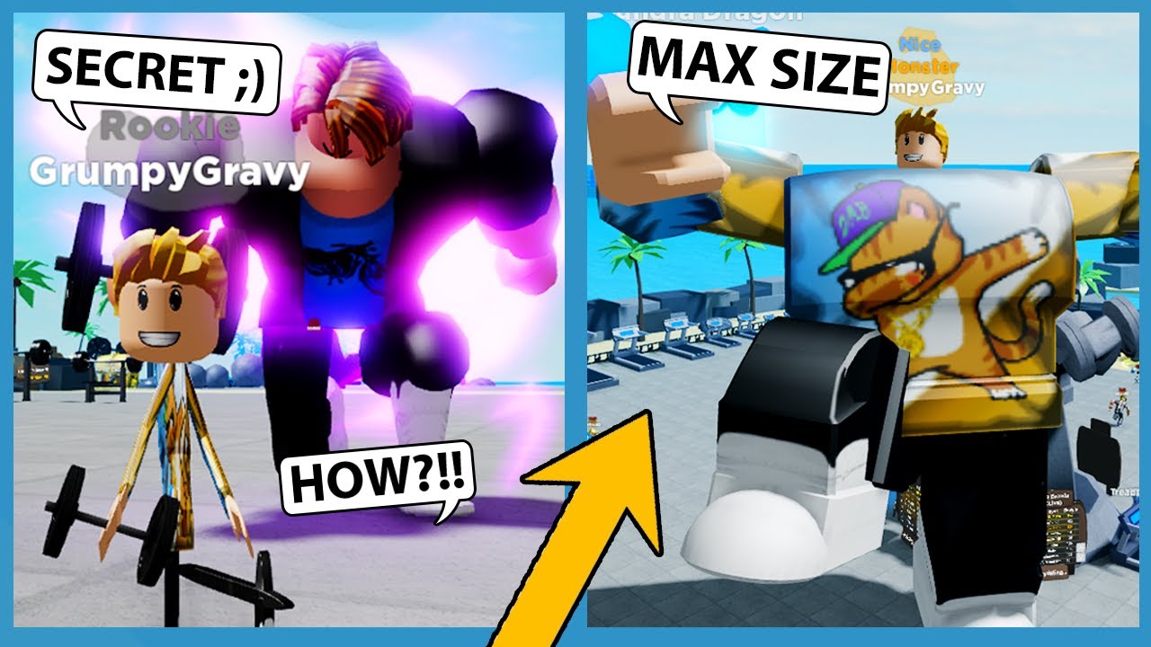 I Went To A God Size Gym What I Found Will Shock You Roblox