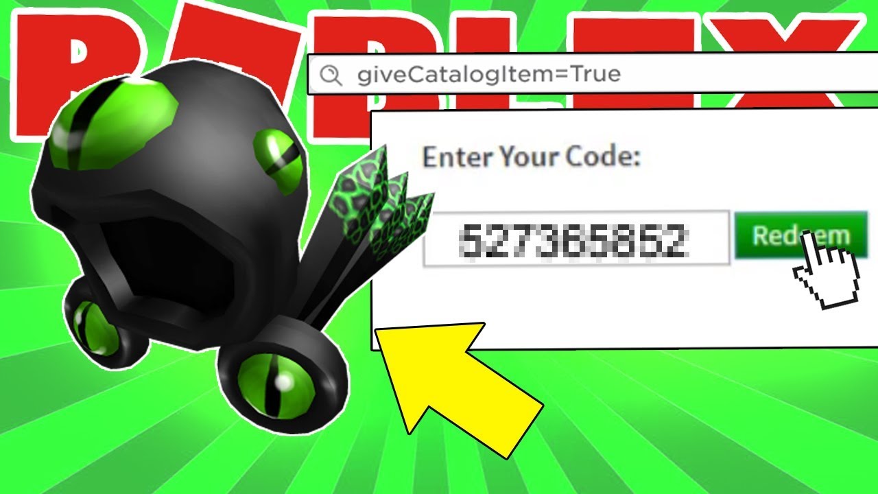Trying A Secret Code To Get Dominus For Free On Roblox